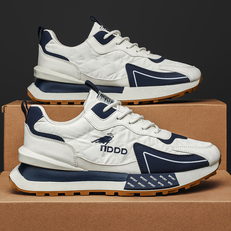 high quality Thick-soled Sports Breathable Casual Men's Shoes for Torre Soft Sole and Soft Surface Trendy Men's Shoes for Students Torre