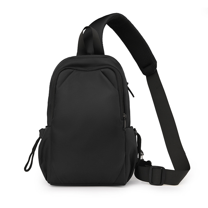 2024 Bolso bandolera bandolera para hombre fresco de moda transfronteriza nuevo bolso de hombro de viaje al aire libre simple informal multifuncional