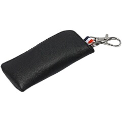 新商品メーカー直販黒色メガネケースファスナーカバー折りたたみボタン付き携帯用メガネ収納バッグ