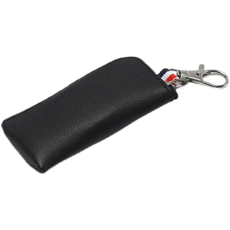新商品メーカー直販黒色メガネケースファスナーカバー折りたたみボタン付き携帯用メガネ収納バッグ|undefined