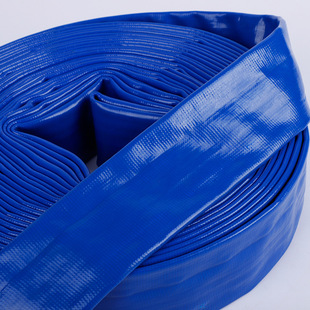 2 inch 2.5 inch 3 inch 4 inch plastic coated high pressure blue water 50 meters specifications explosion proof thickened pvc wear-resistant water belt