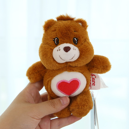 Genuine care bears love bear bag pendant plush toy children girl birthday gift star same style