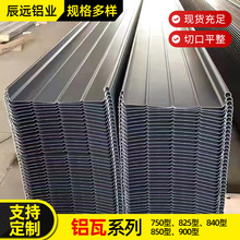 厂家现货820型角驰彩钢瓦暗扣式锁边大跨度钢结构厂房用彩钢瓦