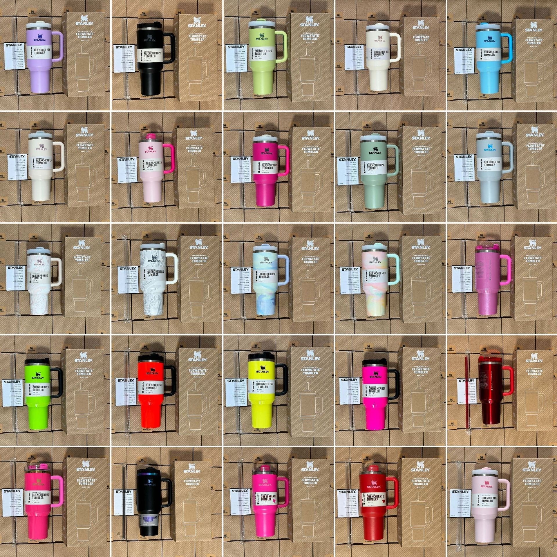 ✅跨境亚马逊ebay史丹利stanley2代40OZ不锈钢户外车载保温杯直销