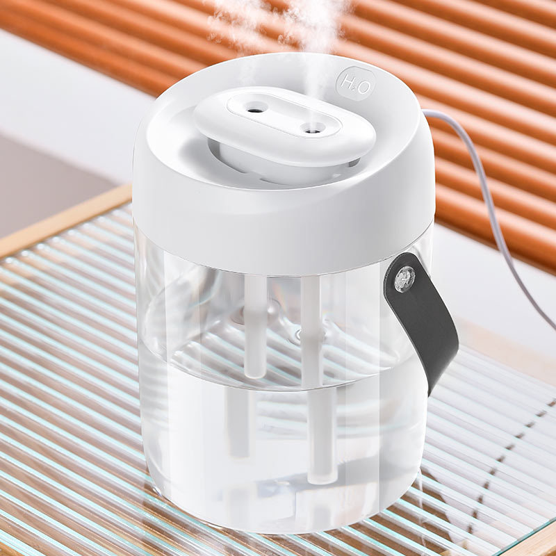 2L super large double spray humidifier large capacity fog portable office bedroom air purifier humidifier