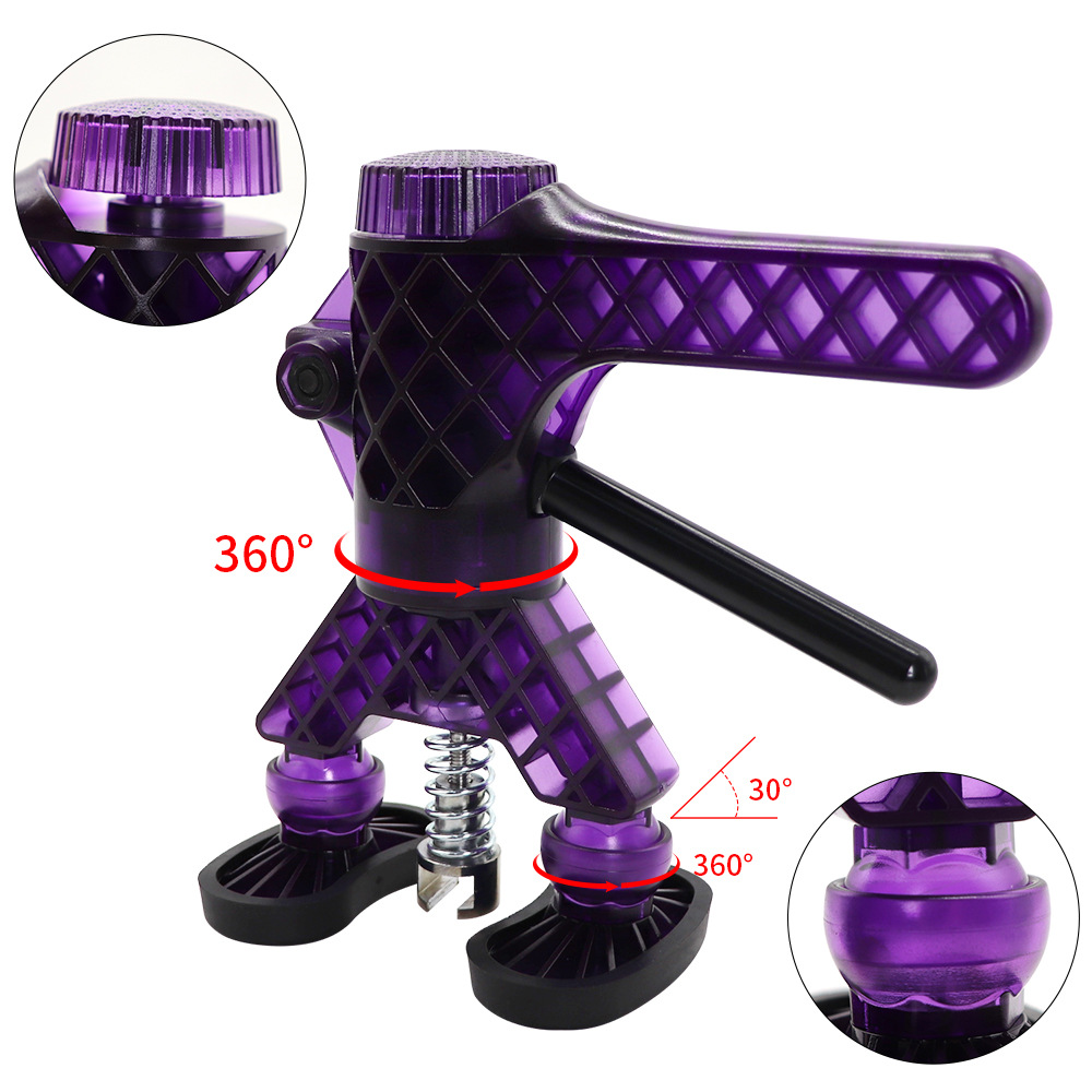 Coche depresión reparación prensa abrazadera Extractor de chapa libre de metal cóncavo-convexo recuperación reparación herramienta de succión abrazadera pozo cuerpo