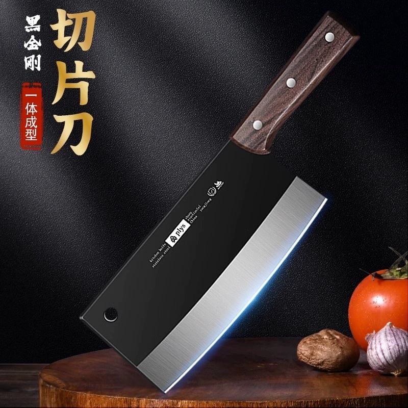 Factory Yangjiang cuchillo de cocina de acero inoxidable ultrarrápido cortador afilado cuchillo de corte de huesos de platos de cocina set no