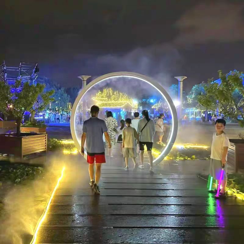 Smoke Machine, Water Mist Gate, Fog Forest, Rainbow, Internet-Famous Glowing Water Mist Gate Device, Direct Sales from the Manufacturer Smoke Machine, Water Mist Gate, Fog Forest, Rainbow, Internet-Famous Glowing Water Mist Gate Device, Direct Sales from the Manufacturer