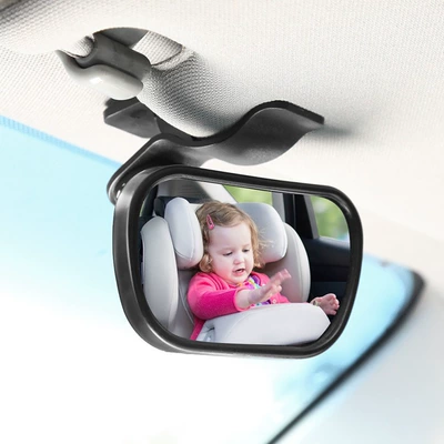 Car interior children's Observation Large field of view rear view auxiliary mirror