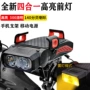 usb四合一跨境高亮自行车灯