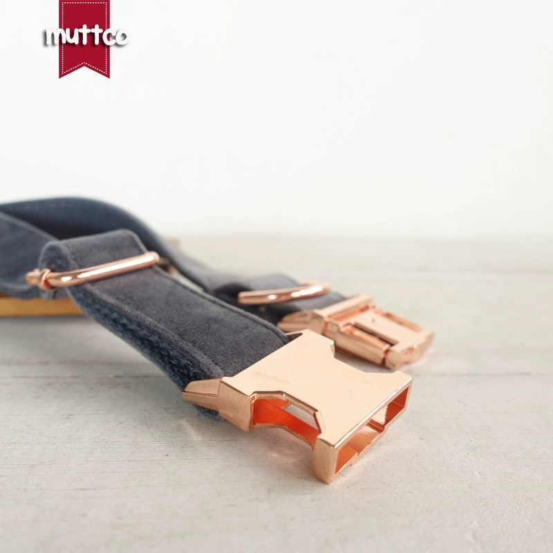 Производитель Muttco поставляет круг для домашних животных двойной слой серый толстый пушистый тракци dog оптовая поставка UDC-108M