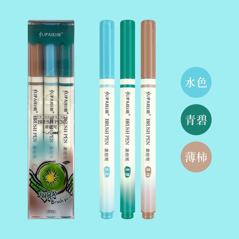 Lápiz de cabeza suave nuevo color chino lápiz de cabeza suave lápiz de mano de los estudiantes de arte lápiz de pintura caligrafía lápiz de línea de gancho calibrado