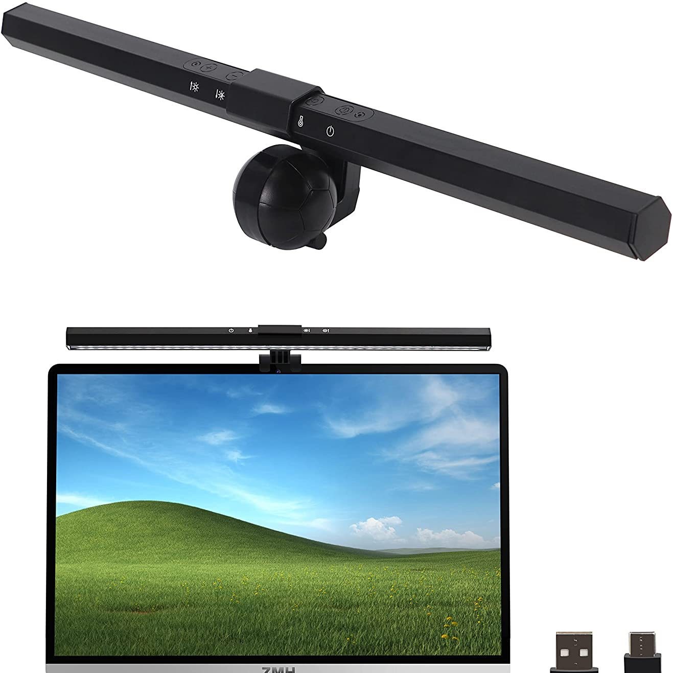 Screen Hanging Lamp Display Lamp Computer Supplementary Light Display Lamp Dormitory Eye Protection Computer Lamp Touch Lamp