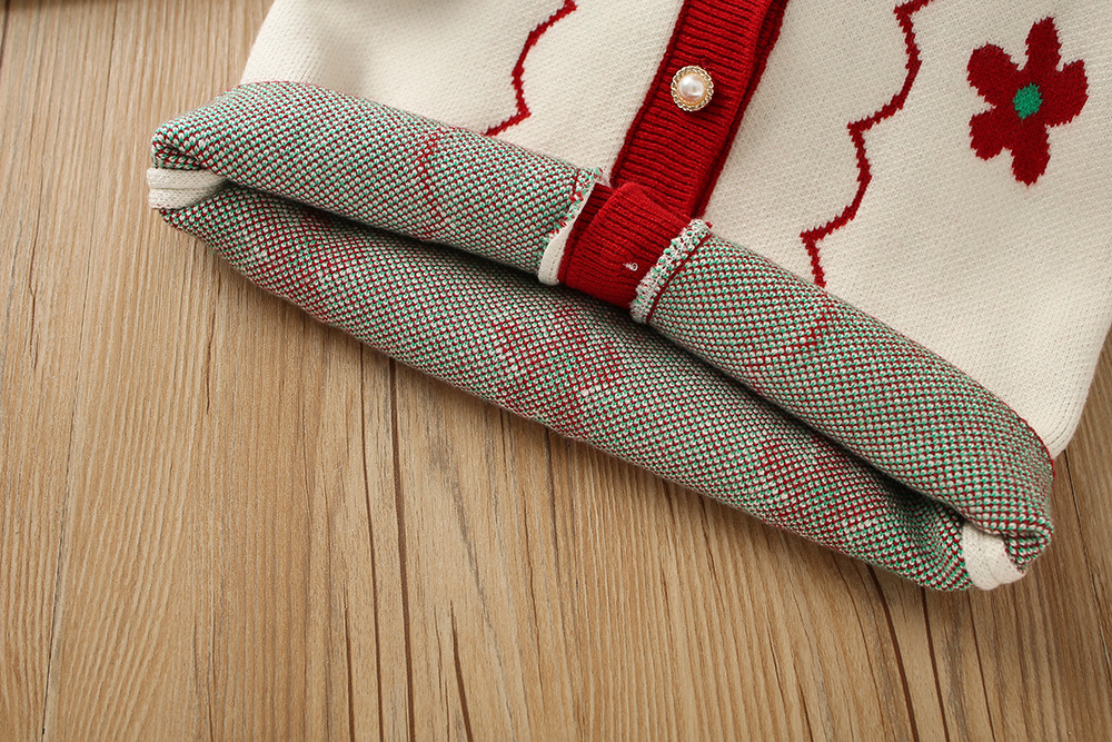 Mädchen Pullover Und Plissee Prinzessinnenkleid Zweiteiler Set_voghion.com