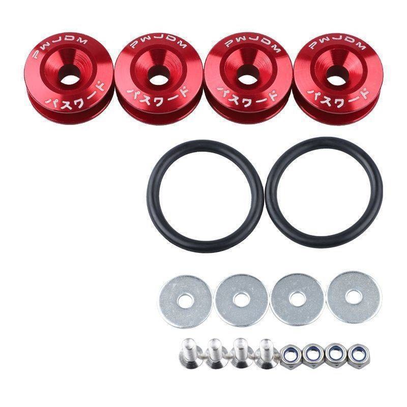 Car Modification Front and Rear Bumper Decorative Hatch Cover Fixing Screws Surround Reinforcement Gasket Decorative Surround Gasket