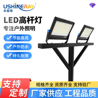 led高杆灯定制 家用户外新农村庭院灯 高亮度防水广场体育球场灯