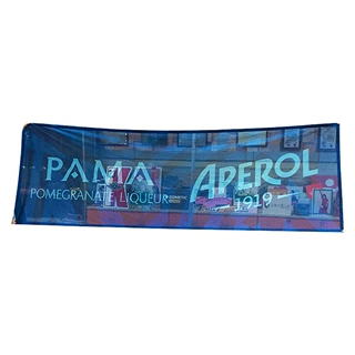 户外PVC横幅跨境直供乙烯基双面彩色防水条幅VinylBanner工厂定制