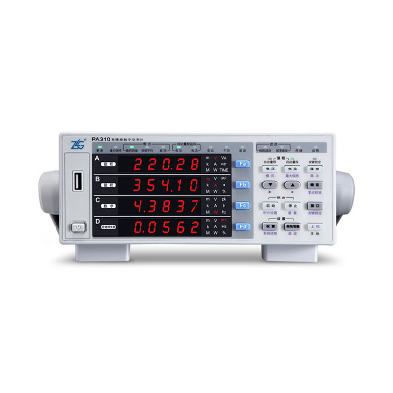 ZLG致远电子PA310/PA323电压电流高精度测量单/三通道数字功率计