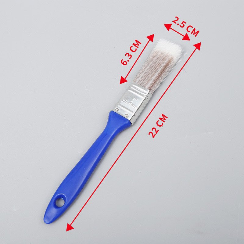 파란색 1inch 중간 사이즈 송풍구 브러쉬