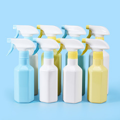 跨境熱銷六角酒精噴瓶300ml84次氯酸消毒噴壺500ml園藝澆花噴霧