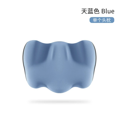 memory foam waist pillow back cushion – Headrest - sky-blue-single-headrest-summer-ice-style