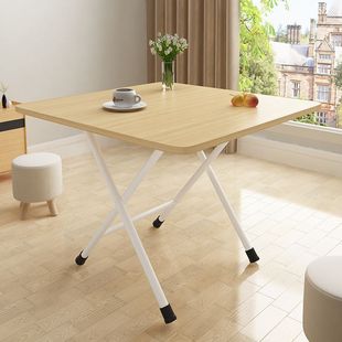 Table Foldableing Dining Bedroom Dining Table Home Dormitory Writing Table Outdoor Foldableing Stall Square Small Table