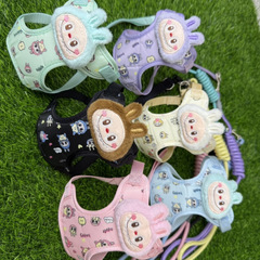 新しい犬用リードハーネス、調節可能な中小型犬用リード、ペットベストチェーン