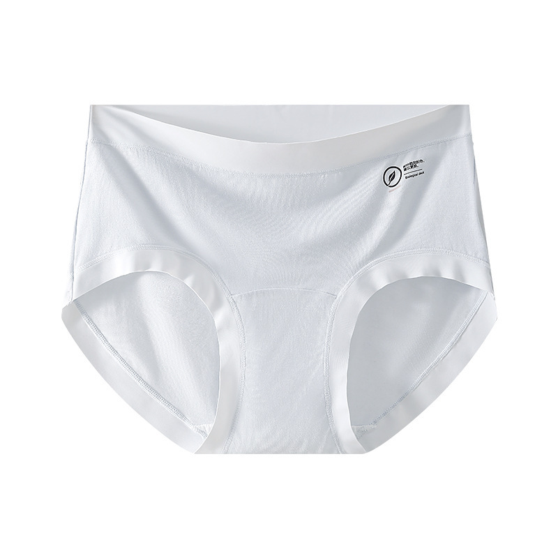 7A Ropa interior modal antibacteriana para mujer, lavado y rejuvenecimiento, tipo A, ropa interior modal, entrepierna alargada, cintura media, sin costuras, mujer