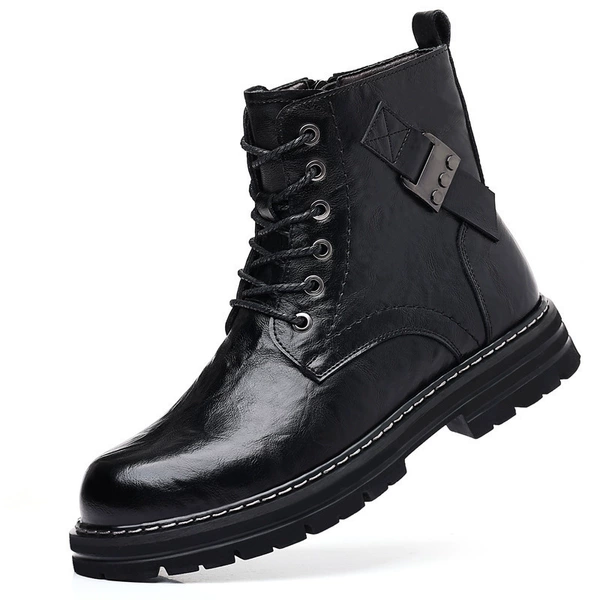 Black single shoes