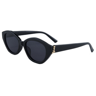 Ottoman 2025 new 10015 cat eye shape sunglasses sunglasses PC frame metal accessories street shot women