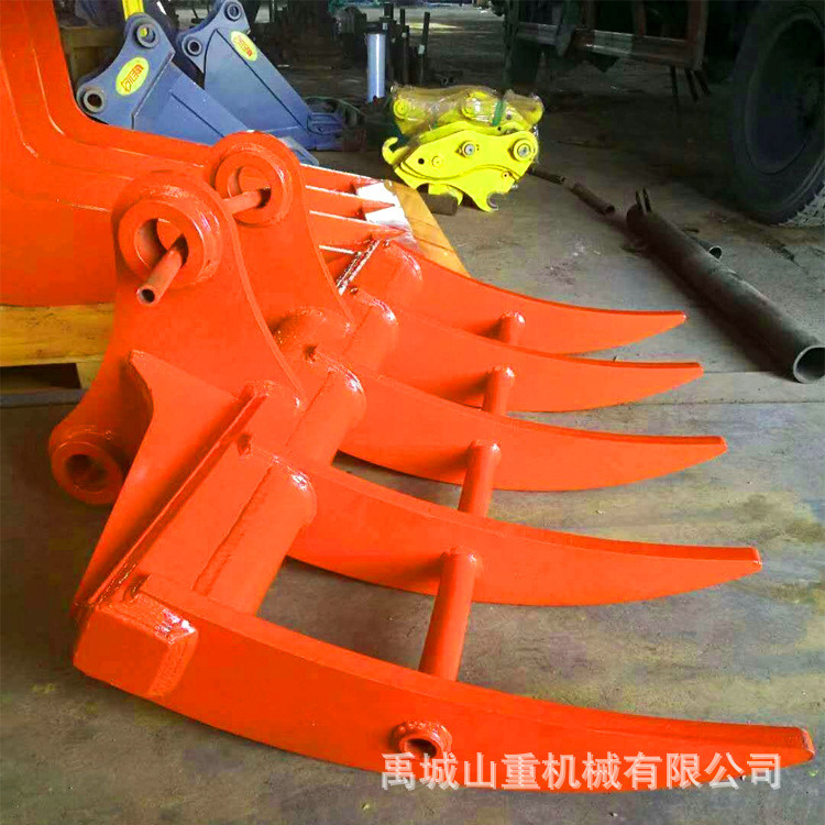 抓木机 挖掘机辅具，挖掘机抓头 抓甘蔗头 挖掘机抓木机价格