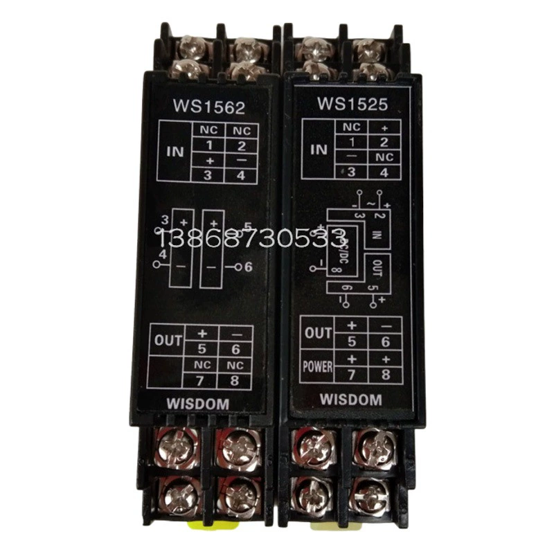 Модуль преобразования WS1525 Изоляционный преобразователь сигнала 4-20mA Изолятор сигнала WS1562