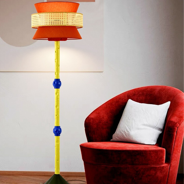 Dopamine Bright Spirit Floor Lamp New Bedroom Sofa Living Room Children's Room Bedroom Warm Bedside Table Lamp