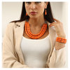 European and American neighborhood jewelry cross -border jewelry three -piece multi -layer necklace suits Bead Next 3630