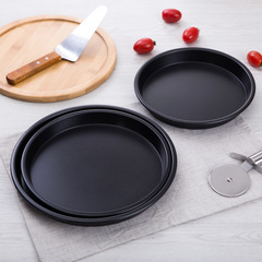 Home Non-stick Pizza Pan Set Oven Baking Tray 6-inch 8-inch 9-inch 10-inch Pizza Baking Disc Baking Mold Tool