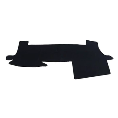 Dashboard sunshade mat for Mark X 2 (2010-2019), left-hand drive and right-hand drive (Günəş əleyhinə siperlik) - mark-x-2-2010-2019-polyester-black-trim-left-hand-drive