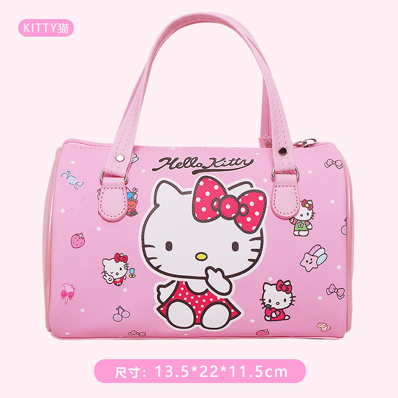 Corazón japonés encantador bolso de cinturón, bolso de cuero, bolso de mano para perros, bolso de hombro impreso