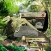 Skeleton, archeological dinosaur, pack