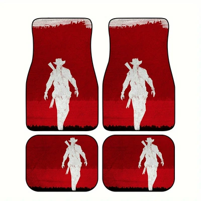 Universal Foot Pad — car mat four-piece set vintage - s013