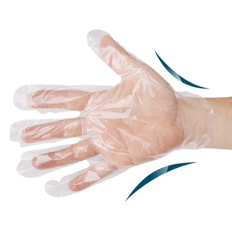 Одноразовые медицинские полиэтиленовые перчатки Zhaomu прозрачные утолщенные дозирующие стоматологические перчатки для осмотра пленки производители