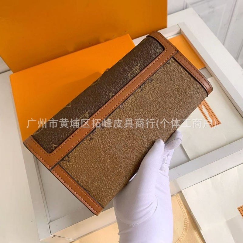 跨境2025新款达芙妮短款钱夹卡包轻奢百搭女士长款钱包多卡位钱夹|undefined