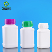 200ml方形塑料瓶 农药瓶 化工试剂瓶 乳油瓶200毫升管道疏通剂瓶