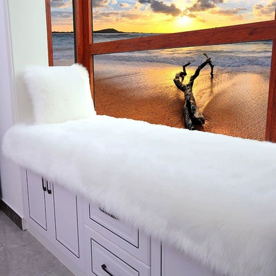 Chinese Carpet Summer and Winter: Car Carpet - 80-200cm-rectangle-white
