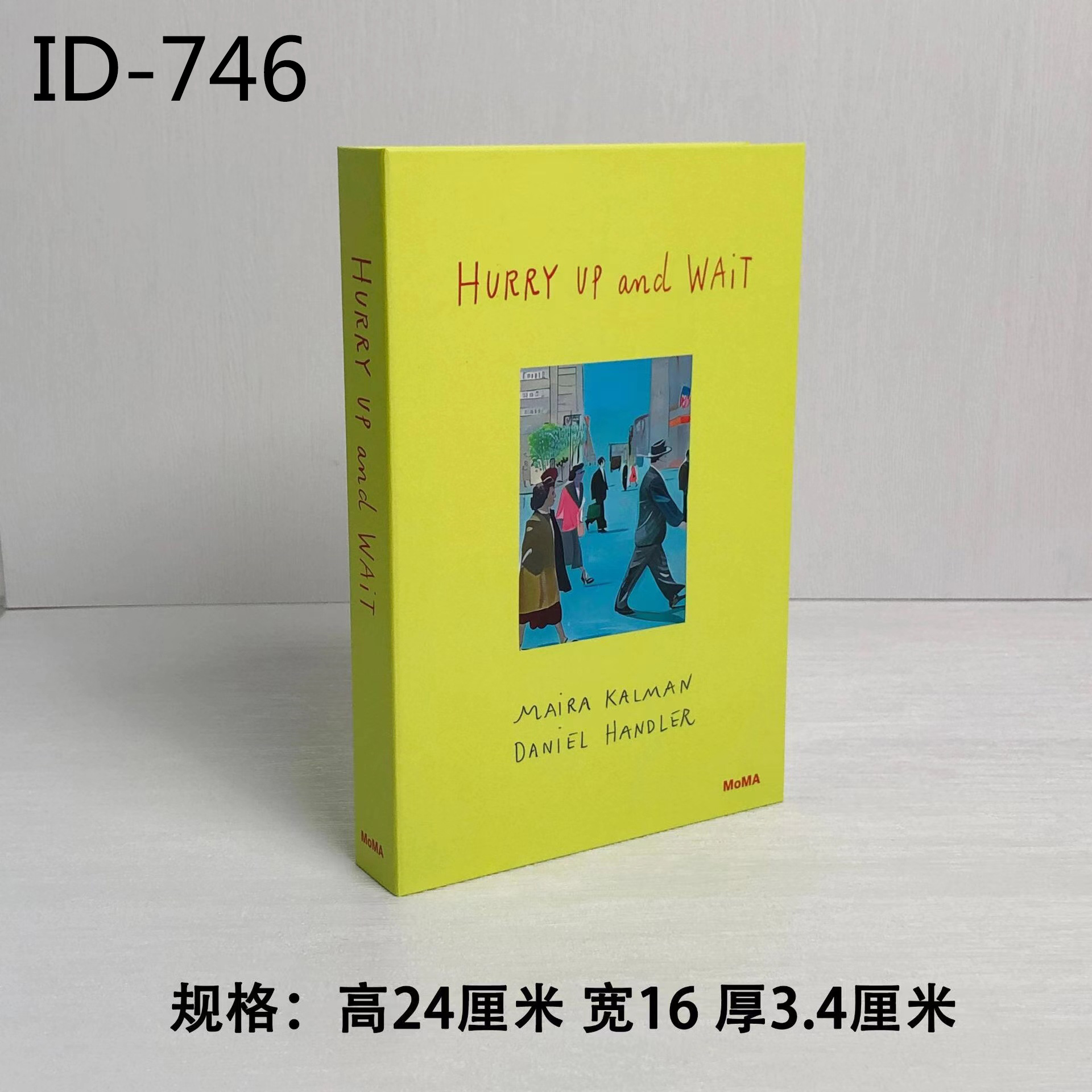 Libros falsos plegables estilo nórdico/INS, props de fotografía, decoración suave, muestra de fábrica