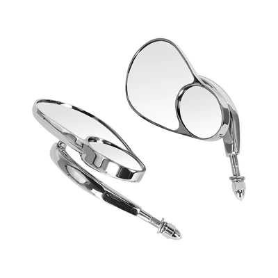 Harley Xl883 Road Motorcycle rearview mirror - split-103-mirror-electroplated