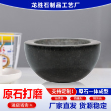 定制北欧花岗岩水果碗厨房储物装饰碗酒店卫生间收纳摆件
