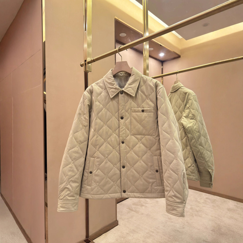 Foreign Trade European Goods New Bbr High Version Quilted Cotton Jacket Bajia Quilted Warm Jacket Cotton Jacket for Men Foreign Trade European Goods New Bbr High Version Quilted Cotton Jacket Bajia Quilted Warm Jacket Cotton Jacket for Men
