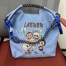 厂家直销日本刺绣包ballchain尼龙单肩包tagi包包女斜挎托特包