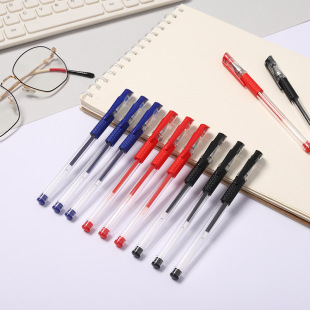 European Standard Creative 0.5mm Signature Carbon Gel Pen Bullet Needle Tube Water-Based Pen Student Office Culture Wholesale
