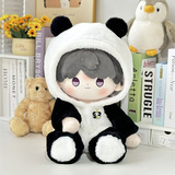 Хлопковая милая кукла, панда, 40см, детская одежда, 40 см